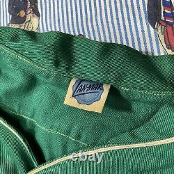 VTG Lan-Mar Sinclair Oils Uniform Baseball Jersey Green Shirt Pants USA 34/40 US