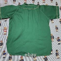 VTG Lan-Mar Sinclair Oils Uniform Baseball Jersey Green Shirt Pants USA 34/40 US