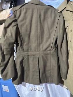 VTG WW2 US Army Air Corps 20th AFF SSG Uniform Jacket, Pants, Shirt NAMED