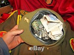 Very Rare Iraqi General's Complete Uniform! Hat, Tunic, Pants, Tabs 4 Shirt