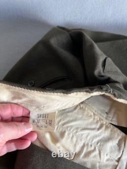 Vietnam Era Complete U. S. Marine Uniform Jacket Pants Shirt Belt Tie Cap