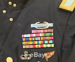 Vietnam Officer Uniform Group 82 & 101 Airborne 2 Jackets With Pants Shirt Tie