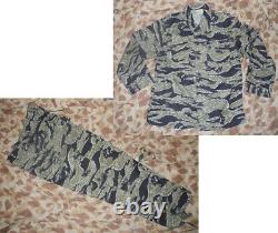 Vietnam Tiger Stripe Camo Tadpole Sparse Shirt Pants Top Bottom Fatigues Uniform