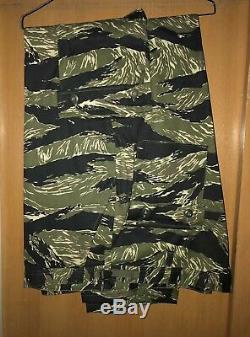 Vietnam Tiger Stripe Products Jacket Shirt And Pants XXL Jacket And XL Pants 87