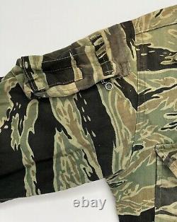 Vietnam US Military Tiger Stripe Shirt & Pants Uniform Vintage 60s Tigerstripe