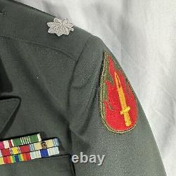Vietnam War 1960s Named Medical Officer Uniform 63rd Inf Div Jacket Pants Shirt