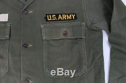 Vietnam War Early Og107 Named Medic Utility Shirt & Pants Ref#155