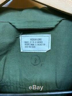 Vietnam War era Slant Pocket OG107 3rd Pattern shirt pants medium long ...
