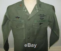 Vietnam WarPeriod U. S. Army Airborne Pathfinder/Special Forces Combat Shirt/Pant