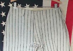 Vintage 1920s Draper Maynard Baseball Uniform Sun Collar Shirt Pants'OB' Patch