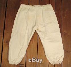 Vintage 1940s Spalding AA Cotton Flannel Baseball Uniform Sun Collar Shirt/Pants