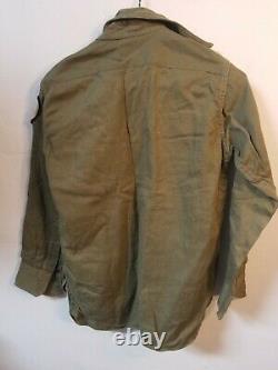 Vintage 1950's Boy Scout Uniform Green Shirt Pants Button Up Belt Bee Patch 31