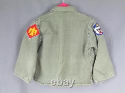Vintage 1950s US Army Boys Uniform Shirt Pants 13 Star Buttons Tomahawk 23rd Inf