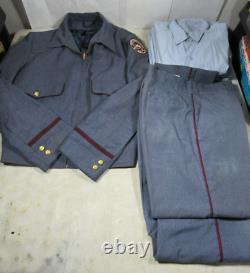 Vintage 1950s60s Post Office Postal USA Uniform Jacket 2 Pants 3 Shirts Obsolete