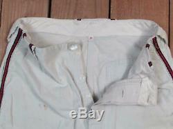 Vintage 1960s Indians Boys Baseball Uniform PA. Little League Team Shirt/Pants 30