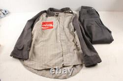 Vintage 1970's Coca Cola Delivery Driver Uniform Lee Shirt & Unitog Pants