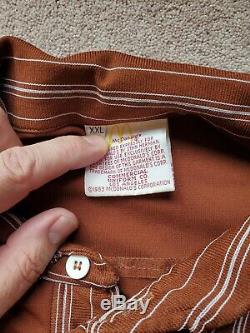 Vintage 1983 McDonald's Mens Crew Uniform XXL Shirt with Pants Size 42 Medium