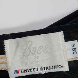Vintage 1990s United Airlines Pilot Uniform Trench Coat, Jacket, Pants & Shirt