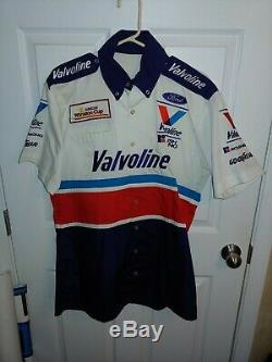 Vintage 1993 Nascar Mark Martin Valvoline race used pit crew shirt uniform pants