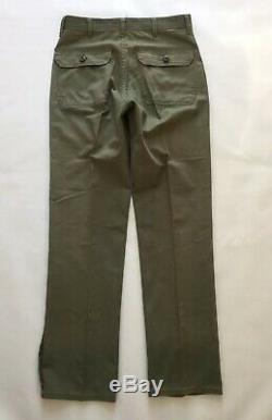 Vintage 2 Pcs US Army Military Trousers Utility Combat Uniform Pants & Shirt