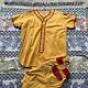 Vintage 40s 50s Southland Atheltic Baseball Uniform Shirt and Pants Chainstitch