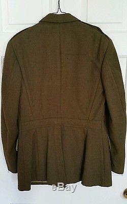 Vintage 40s WW2 US Military UNIFORM Dress Suit Blazer, Shirt and Pants