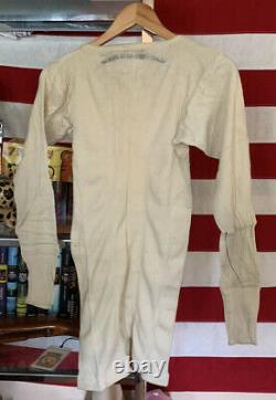 Vintage 40s WWII USN US NAVY Sailors Pullover Undershirt T Shirt/ Pants Size 32