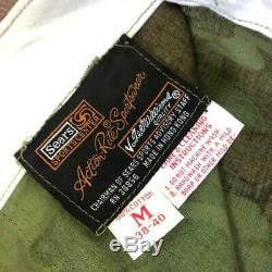 Vintage 60s Nos Sears Action Rite Camo Uniform Shirt Pants Size M Ted Williams