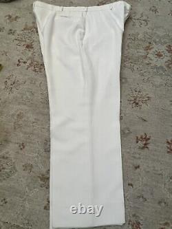 Vintage 70s 80s US Naval Sea Cadets Button Down Uniform Shirt XL? Pants 44