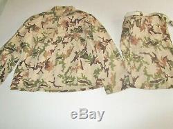 Vintage Army Desert Camo camouflage Uniform Pants Shirt Field Jacket Vietnam