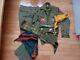 Vintage Boy Scout Complete Uniform Shirt Pants Neckerchiefs Belt Sash 22 Badges