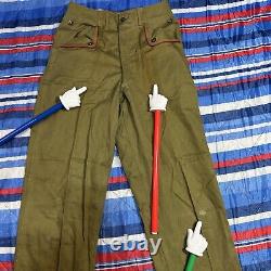 Vintage Boy Scouts Of America Sanforized Green Uniform Set Shirt Hat Pants Belt