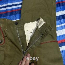 Vintage Boy Scouts Of America Sanforized Green Uniform Set Shirt Hat Pants Belt