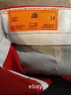 Vintage Busch NASCAR Race Used Team Crew Uniform Shirt Pants Belt LIPTON TEA