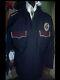Vintage Dunkirk NY Fire Department HOSE 2 Dress Uniform SHIRT with Patch & PANTS