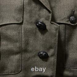 Vintage Marine's Full Uniform Shirt Tie Jacket Pants Belt Hat Green & Tan Clean