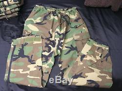 Vintage Military Cold weather Shirts Hats Camo Pants Mittens Long Johns Lot