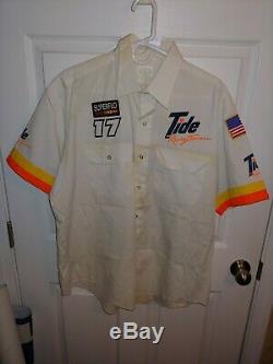Vintage NASCAR Darrell Waltrip 1988 tide Pit Crew shirt pants uniform race used