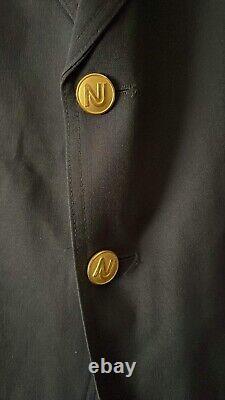Vintage New Jersey Transit Conductor Uniform Coat, Shirt, Pants, 2 ties