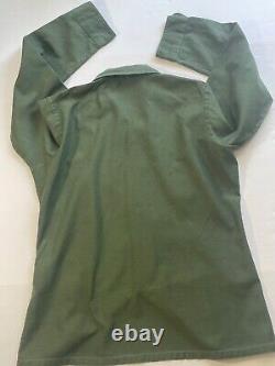 Vintage OG-107 Type 1 Pants Trousers And Shirt Cotton Green Military Vietnam Era