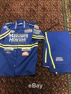 Vintage Sterling Marlin Maxwell House Pit Crew Uniform Pants Rare Winston Cup
