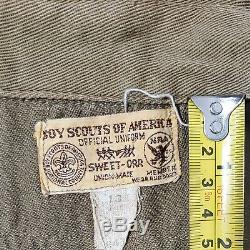 Vintage Sweet-Orr Official Boy Scouts of America Uniform Shirt and BSA Knickers