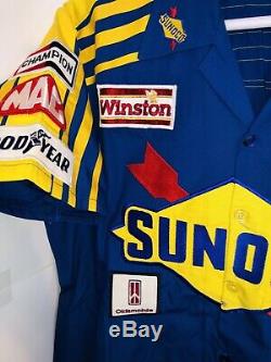 Vintage Terry Labonte SUNOCO Nascar Pit Crew Uniform Shirt Pants Winston Cup