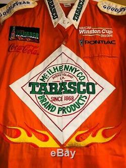 Vintage Todd Bodine Pontiac Racing Shirt & Pants Nascar Tabasco Sauce Uniform