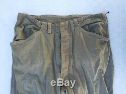 Vintage USMC HBT Combat Shirt & Pants Size 42-44 & 32x30