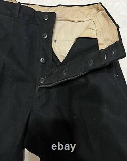 Vintage USN Shirt Top And Pants UNIFORM Navy Smock NAVAL CLOTHING FACTORY