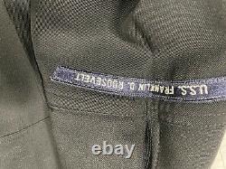 Vintage USS F D Roosevelt navy uniform tailor-made liberty cuff Shirt and pants