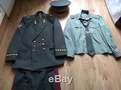 Vintage Ukraine General Pants Shirt Tie AP Hat Uniform Jacket Military
