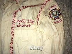 Vintage VFW Military Order of the Cootie MOC Lot Uniform Vest, Shirt and pants