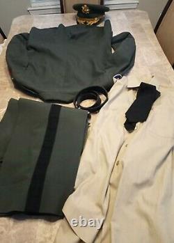 Vintage Vietnam War Era U. S. Army Uniform coat shirt pants hat tie belt pins